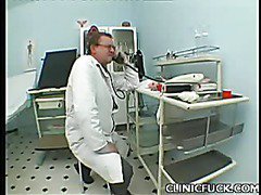 Nurse Enjoys Eating Cum