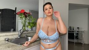 JOI Big Tits Big Ass Spread Pussy Play Solo Latina Milf