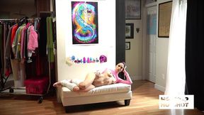 bts - alex coal gets disciplined backstage at her photoshoot!