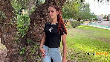 The only thing Esmeralda needs... Is an OLD DICK inside her tight pussy!