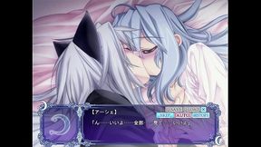 Kawaii Kemonomimi Girl Seduces You Under the Moon for Naughty Fun