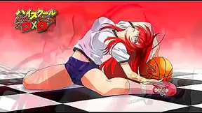 Horny DxD Anime Couple Engage in Ecchi Fun With Sexy Eye-Catching Scenes