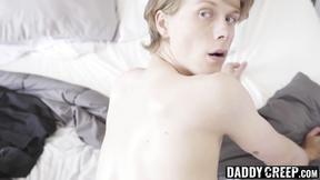”Daddy sucking young cock & bareback banging handsome twink”