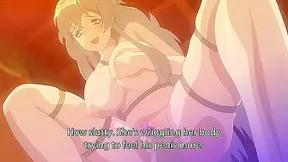 Bimbo Anime Babe Begs for Cum After Being Teased Raw and Helpless