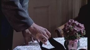 he loves her feet then fucks her and cums on her feet