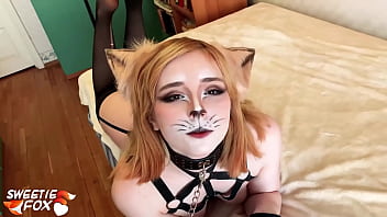 Lovely Babe Rough Sex and Deep Blowjob - Oral Creampie