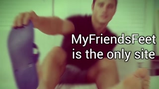 MyFriendsFeet: Dan Edwards Tickles Bound Anthony G Until He Squirms