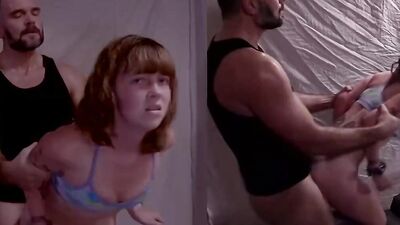 Little Country Girl Gets Handled Roughly by Older Man