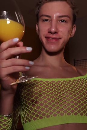 My Stepdad Fucked Me Hard in the Mouth and Hole at the Party