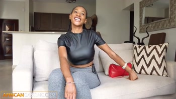 Fat Ass Black Babe Gets Her Pussy Pounded Hard By Gringo Producer