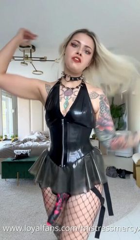 On your knees