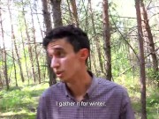 Czech Hunter 561 - Twink Picks Mushrooms In The Woods & He Comes Across A Guy Who Offers Money For S