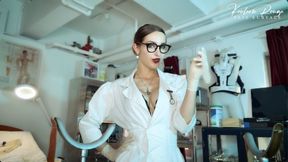 Doctor Elis Euryale's Conversion Therapy: Cum Training with Condoms