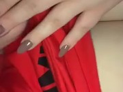 lil bit of boob play