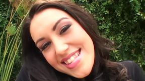 megan jones rides cowgirl then takes facial