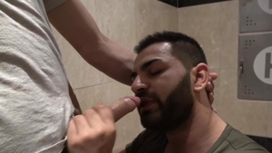 ClubBangBoys - Bareback masturbating together with persian gay