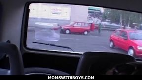 Blonde Mature Hitch Hiker Gets Blonde mature hitch hiker gets fucked
