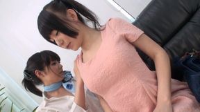 Smoking hot video of a lesbian threesome action