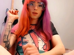 Solo webcam tranny masturbation