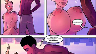 Miles Morales Sucks Gwen's Tits And Then Fucks Her Hard - Spiderman Hentai