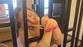 Cuffed, Gagged and Trapped