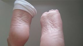 You are a tiny and watch at my giant soles above you...it excites you...