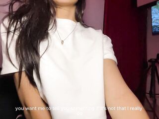 I stay alone with my superlatively good ally's girlfriend, this babe asks me to screw her and fill her with milk in sec