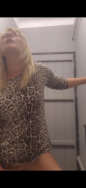 Must-share moment from &quot;Cute blonde fingering her pussy in bar public bathroom&quot;