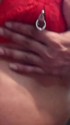 Changing My Double Nipples Piercing Ring