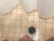 Caught in GYM SHOWER W/ Cumshot