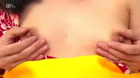 Amateur's First Shoot & BDSM Experience in Sexy Yukata Outfit Fantasy