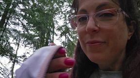 Barefoot Hikers Nasty Thong