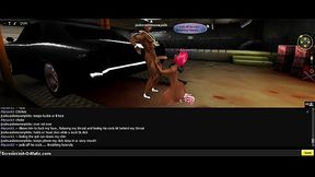 Cute Cici from IMVU Gives Hot 3D Anime Blowjob in Game World