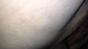 Sweet teen girl lets stepdad give her deep creampie in missionary position