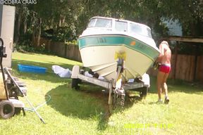 9-21-26 COLOR RESTORATION GOES WELL AND COBRAS TINY BU TT CHEEKS ARE STARTING TO FIRM UP NICELY.