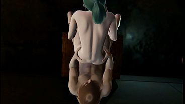 Two hot babes share lucky guy in FFM threesome