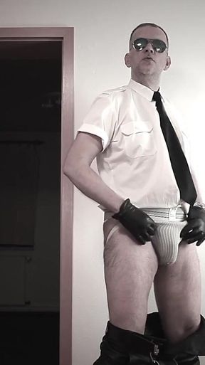 Alpha Leather Hunk Xl 2 - Boot Play & Cum Shots Xl