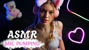 ASMR. Cute pussy Fast and Aggressive Mic Pumping Your Cock and Make You CUM. Yours Dolly