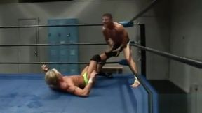Hot muscleman with big balls get ballbusting wrestling