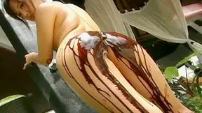 Hot Asian teen Rio Fujisaki shows off her sexy body