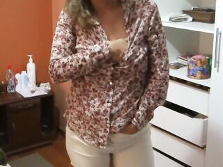 I love showing off in underware during the time that my stepson's allies jerk off and cum