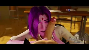 Raven's Naughty After-Class 3D Hentai Adventure With Rule34 Fun