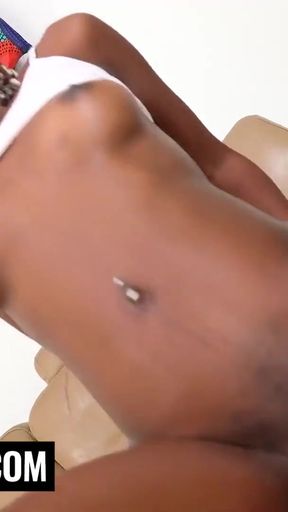 Gorgeous Black Model RAMMED ROUGH By BWC Producer In Homemade Audition   Clip 2