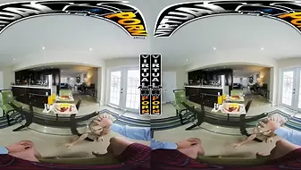 VIRTUAL PORN - Eating Breakfast And Having Sex With The Beautiful Blake Blossom