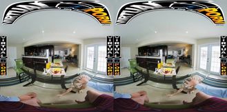 VIRTUAL PORN - Eating Breakfast And Having Sex With The Beautiful Blake Blossom