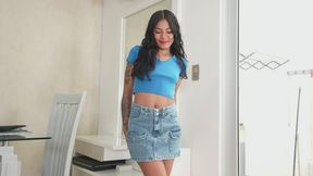 Emma's ultimate transformation: from curls to confident! (WIDE ANGLE VERSION)