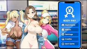 body pay [ hentai game ] ep.1 hot prostitute use her hot plump body to pay at the grocery store !