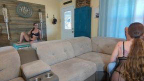 My wife watches me fuck her stepsister!!!