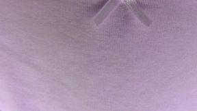 WHITE PANTY TEASE