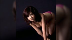 Aki Hoshino performing her first erotic video